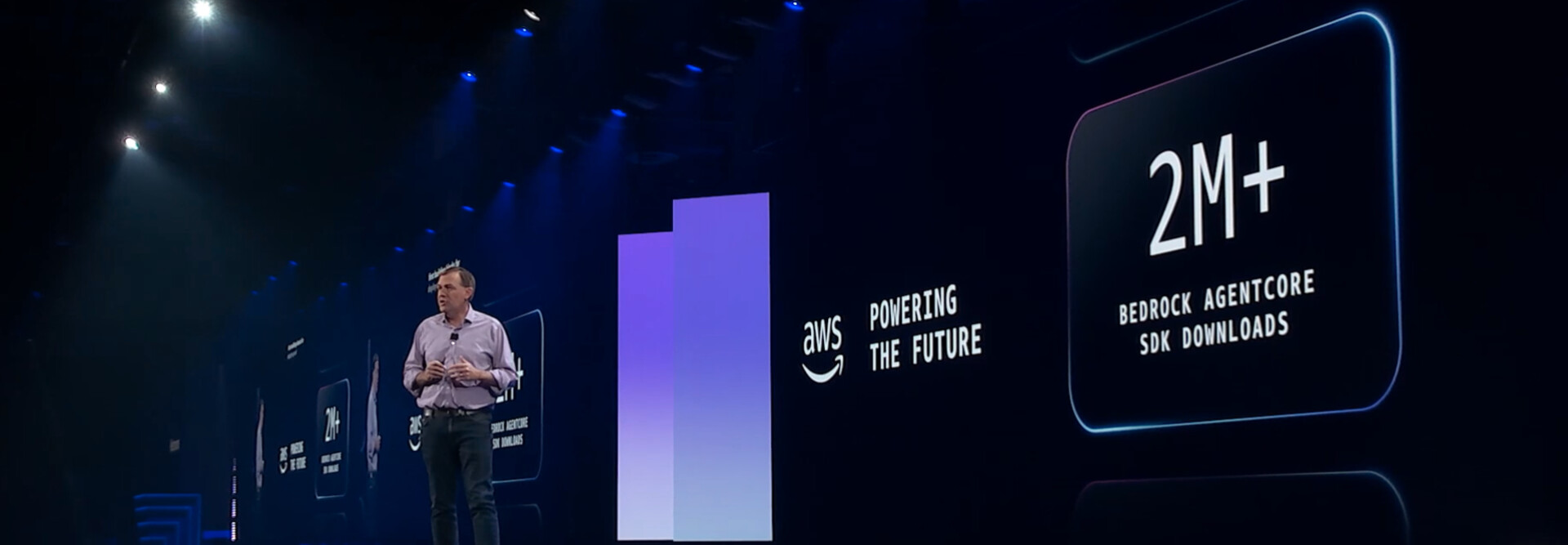 AWS re:Invent 2025: CEO Positions His Company as an AI One-Stop